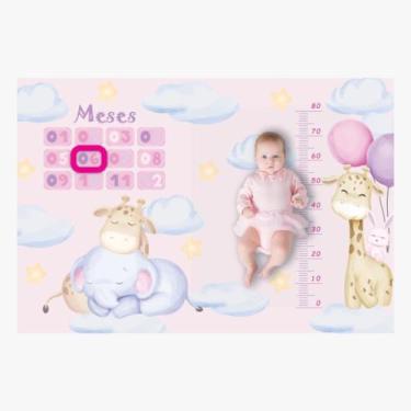 Imagem de Cenario Tapete Mesversário Para Bebe Menino E Menina - Miguel Baby, Gi