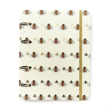 Imagem de Caderno Criativo Argolado A5 Cicero - Office Duo Pautado & Pontado Melissa Favo De Abelhas