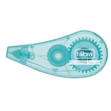 Imagem de Fita Corretiva Tilibra - 6mx5mm Aqua