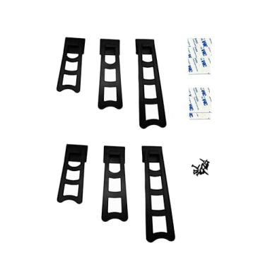 Imagem de LinJianTing Suporte Traseiro Para Cavalete De Porta-Retratos, Moldura Plástico, 3 Tamanhos Fotos, 6 Peças