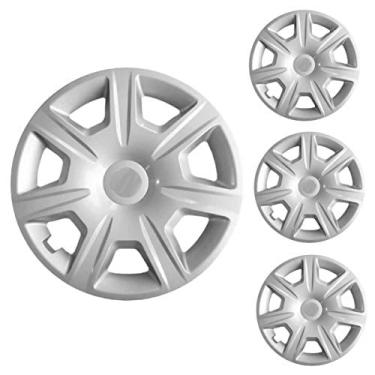 Imagem de Jogo Calota Aro 15 Logan Sandero 2015 à 2018