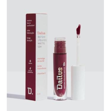 Imagem de Batom Líquido Matte 12h - Sapatilha - Dailus