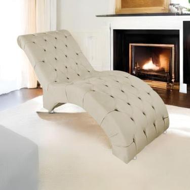 Imagem de Espreguiçadeira Relaxante para Descanso P02 Suede - Doce Sonho Móveis,
