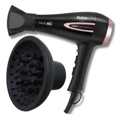 Imagem de Secador de Cabelo Profissional PSA3250 2100W Íon Tourmaline com Difusor de Cachos - 127v