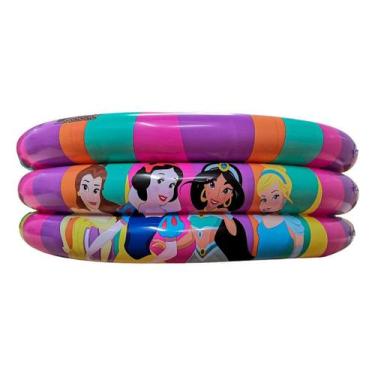 Imagem de Piscina De Bolinhas Princesas Infantil Inflavel 50 Bolinhas - Etitoys