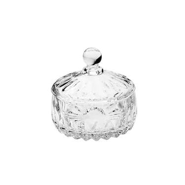 Imagem de Potiche Wolff Louise Cristal 11x11cm Design Delicado Toque de Sofisticação