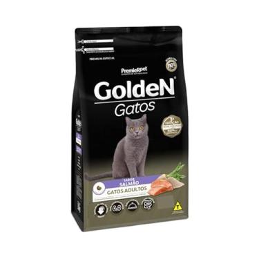 Imagem de Ração Golden Para Gatos Adultos Sabor Salmão 1Kg