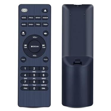 Imagem de RETROSUN Controle remoto de substituição compatível com sistema estéreo Oakcastle HIFI500 CD Player - sem necessidade de configuração