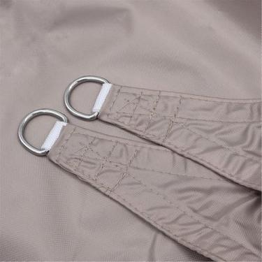 Imagem de Guarda-sol à Prova D'água Protetor Solar Para Jardim Ao Ar Livre Tecido Triângulo Dossel, 98% Capa De Toldo De Bloco Uv Para Pátios Camping Gramado Piscina Carro, Brown