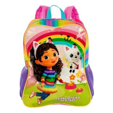Imagem de Mochila Costas A Casa Mágica de Gabby Sestini Infantil, Rosa