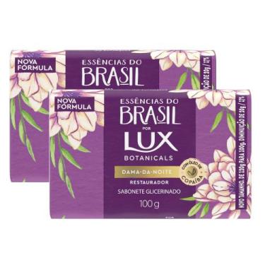 Imagem de Kit 2 Sabonete em Barra Lux Essências do Brasil Dama-da-Noite 100g