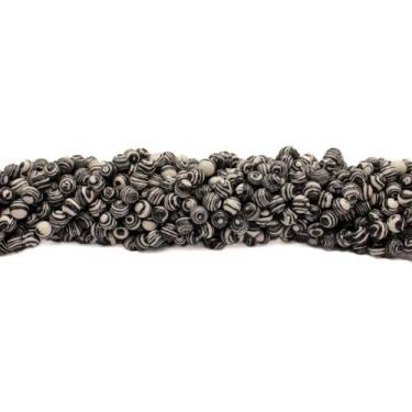 Imagem de Fio de Contas Malaquita Preta - Pedra - 08mm - Pistris Imports