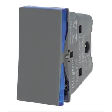 Imagem de INTERRUPTOR BIPOLAR PARALELO 10A 250V 1M CINZA - PLUS+