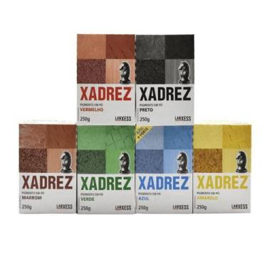 Imagem de Corante em Pó Xadrez 250G Diversas Cores, Vermelho