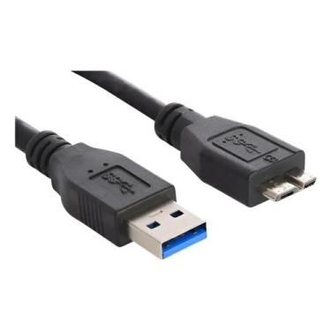 Imagem de Cabo Usb 3.0 Para Hd Externo Dados Hd Externo Arquivos - Genérica, Azu