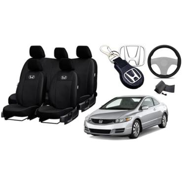 Imagem de Capa de couro para o banco civic 2005-2012 proteção impermeável