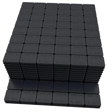 Imagem de MIKKUPPA Pesos de roda pretos - 14,2 g (504 peças, 7,144 g/caixa) perfil baixo, fácil de descascar, adesivo em pesos de pneu para carros, caminhões, SUVs, motocicletas, carros RC, qualidade OEM