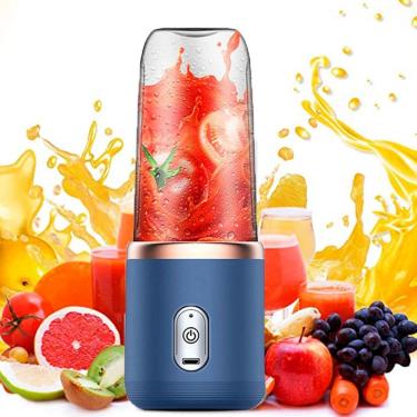 Imagem de Liquidificador Mini 400Ml Usb Para Vitaminas Sucos E Shakes