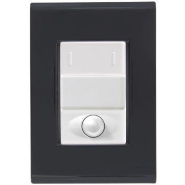 Imagem de Cj Interruptor Paralelo + Dimmer Ajustável Liz Grafite Tramontina Completo Pronto Tramontina