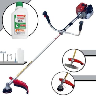 Imagem de Roçadeira Lateral Bcj521l Kawashima 52cc 2,5hp + Óleo Stihl