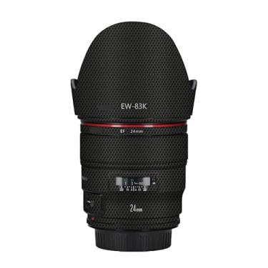 Imagem de EF 24 1.4 L II Protetor de Lente de Câmera Revestimento Película Protetora Vinil Película Adesivo Premium para Canon EF 24 mm F1.4 L II (Matrix Preto)