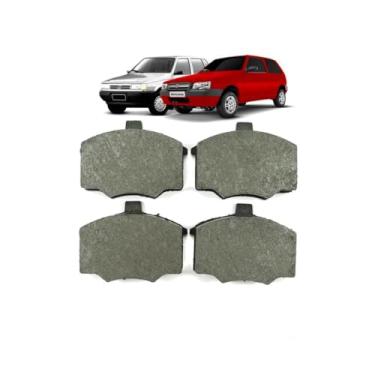 Imagem de Kit Pastilha de Freio Fiorino 87/93 Elba 85/97 Uno 91 + Car80 Antichio 300ml
