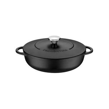 Imagem de Fritadeira Tramontina Trento em Ferro Esmaltado com Revestimento Interno em Antiaderente Starflon Excelent 28 cm 4,1 L