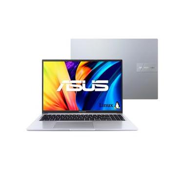 Imagem de Notebook ASUS Vivobook 16 X1605VA Intel Core i7 1355U 8Gb Ram 512Gb SSD Linux KeepOS Tela 16” IPS FHD Silver - MB742