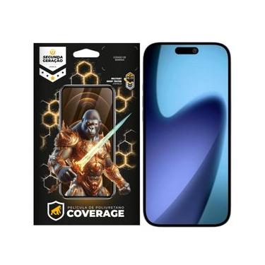 Imagem de Película para iPhone 17 - Coverage 5D Pro Preta - Gshield