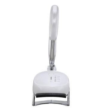 Imagem de Semme Modelador de Cílios Aquecido, Aquecimento Rápido, 4 Configurações de Temperatura, Função de Memória, Chicote Elétrico Com Bateria de íon de Lítio Integrada, para Uso Diário Em (WHITE)