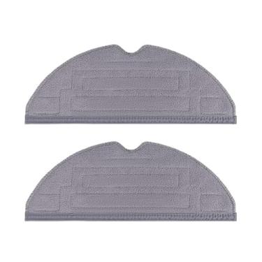 Imagem de Panos de limpeza compatíveis com o aspirador robô Roborock S8 S8+ S8 PLUS S8 Pro Ultra G20. Inclui panos de limpeza duplos e acessórios para esfregão vibratório.(2 PCS)