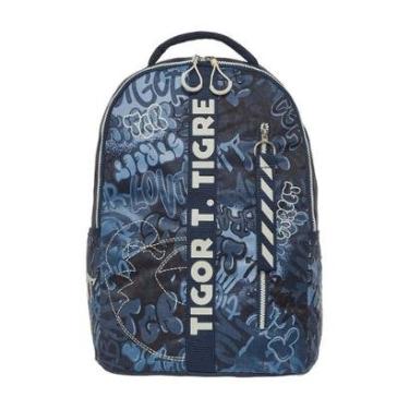 Imagem de Mochila de Costas Tigor T Tigre LovIt Street Azul-Masculino