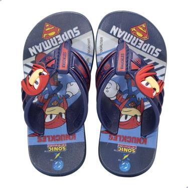 Imagem de Chinelo Infantil Grendene Kids Sonic Dc Race Azul