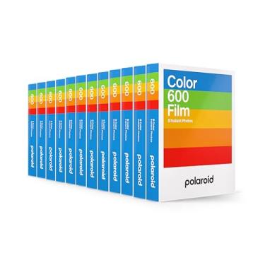 Imagem de Polaroid Color Film para 600 Pacote com 12, 96 Fotos (6014)