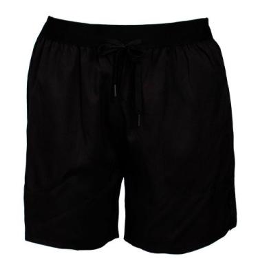 Imagem de Bermuda Masculina Sea Surf Elástico Cintura Preto, Preto, GG
