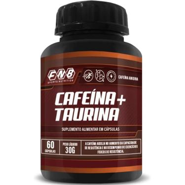 Imagem de Cafeína + Taurina 60 Cápsulas de 500mg Flora Nativa-Unissex
