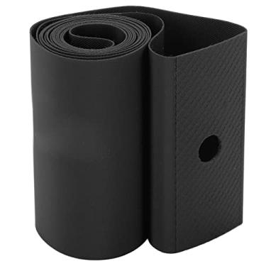 Imagem de Phefop Fita de Aro de Bicicletas, Almofada de Pneu Antifuro de 20 Polegadas, Almofada de Pneu de Bicicleta Tolerante a Rugas Com Material de PVC de Boa Qualidade para Mountain Bike (BLACK)