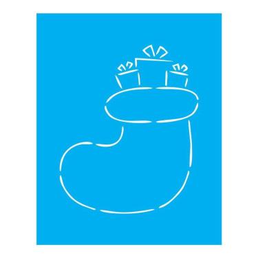 Imagem de Stencil Tamako Meia Natal - 20X25Cm - Ref B649