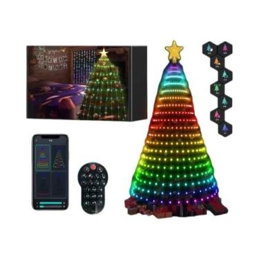 Imagem de Luzes De Natal LED De 2,1M Com Controle Inteligente Por APP, Cordão De