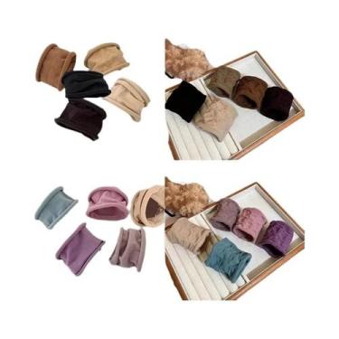 Imagem de Conjunto De Elásticos Coloridos De Nylon Para Cabelo Feminino E Infant