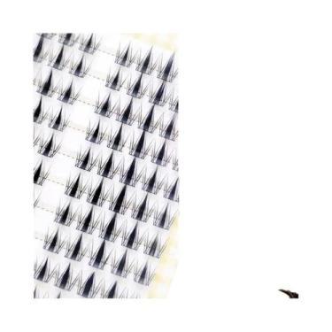 Imagem de Cílios Postiços Grandes E Naturais De Girassol Com Faixa Transparente 