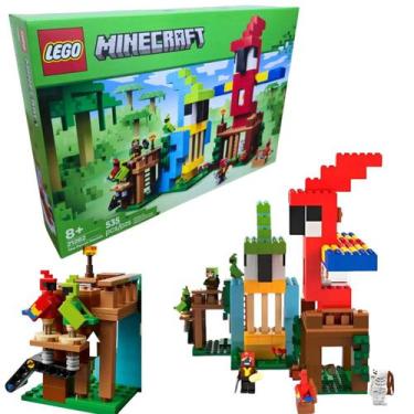 Imagem de Lego Minecraft A Casa dos Papagaios 21282