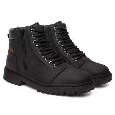 Imagem de Bota Adventure Masculina VNT Couro Legítimo Premium NEBRASKA II - Conf