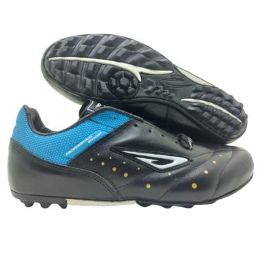 Imagem de Chuteira Diavolo Couro Pro Soccer Futebol Sete Society-Masculino