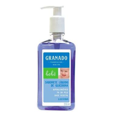 Imagem de Sabonete Líquido Lavanda Bebê Granado 250ml, 1, 250ml
