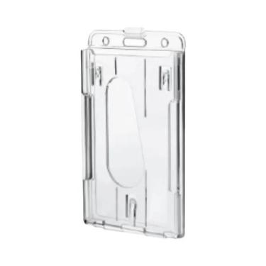 Imagem de Porta-Crachá Com Carretel Retrátil, Organizador Transparente Para Cart