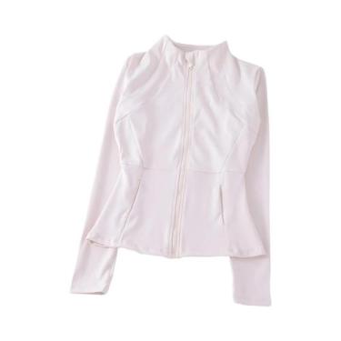 Imagem de Camiseta De Yoga Feminina De Manga Longa, Casaco Esportivo, Roupas Par