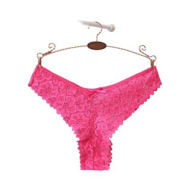 Imagem de Calcinhas De Renda Sexy E Respiráveis Para Mulheres, Confortáveis E Es