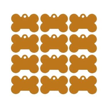 Imagem de Etiquetas De Identificação Para Cães Em Forma De Osso, Pacote Com 20 U