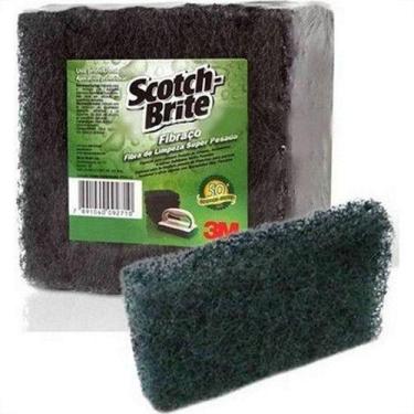 Imagem de Esponja Scotch Brite Fibraco 87mm X 125mm Com 5 Pecas 3M